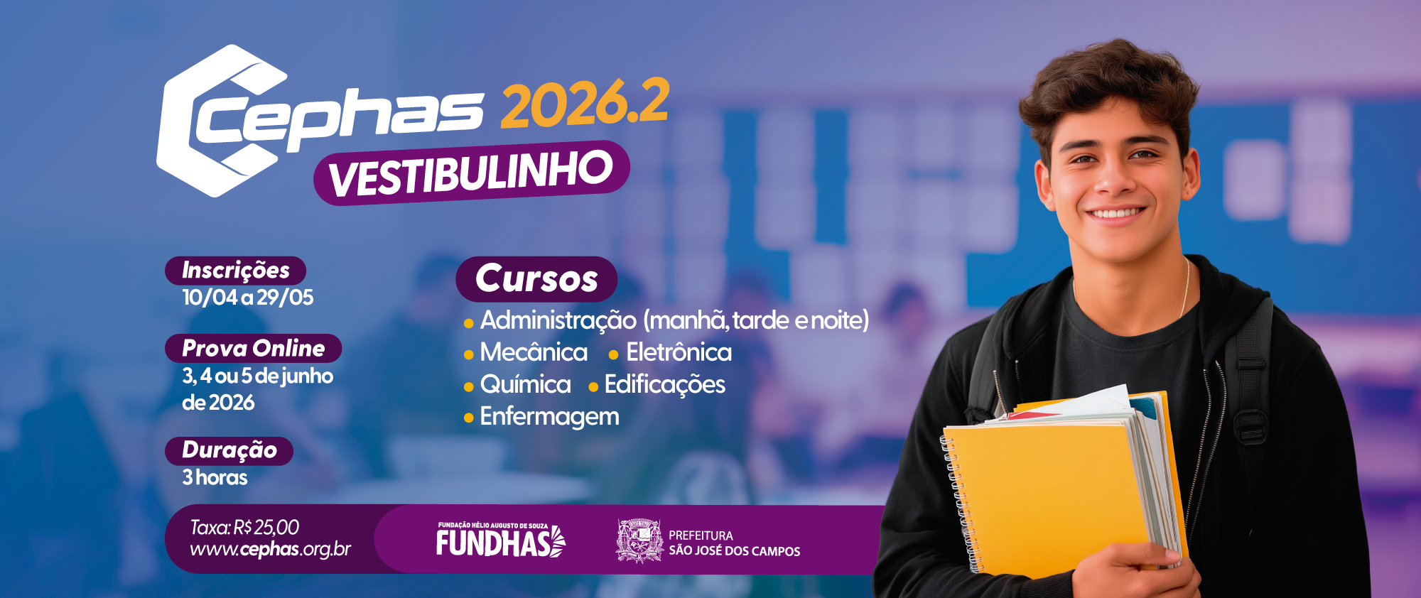 VESTIBULINHO CEPHAS 2026