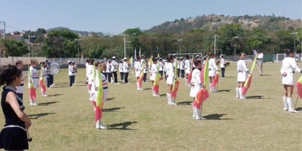 Banda da Fundhas faz bonito no Estadual de Fanfarras