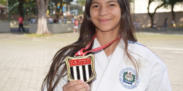 Aluna da Fundhas disputa Brasileiro de judô e mira Sul-Americano