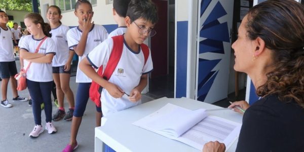 Unidades da Fundhas recebem 2.500 alunos na volta às aulas