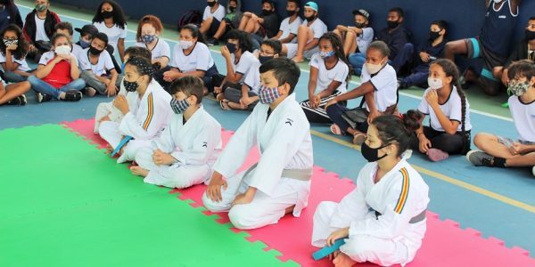 Judô ganha destaque entre crianças da Fundhas