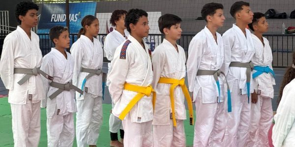 Terceira edição do Festival de Judô reúne alunos na Fundhas
