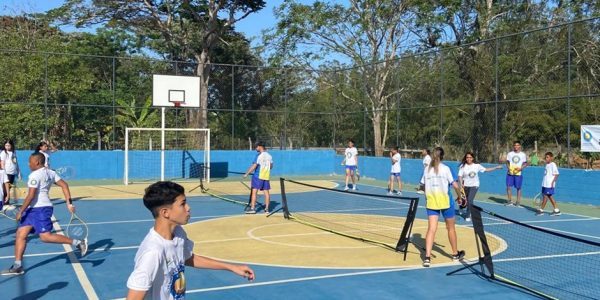 Aula inaugural celebra parceria entre Fundhas e Fundação Tênis